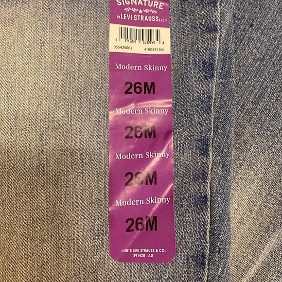 NEW Levi’s Modern Skinny Jeans, 26 - Picture 9 of 10